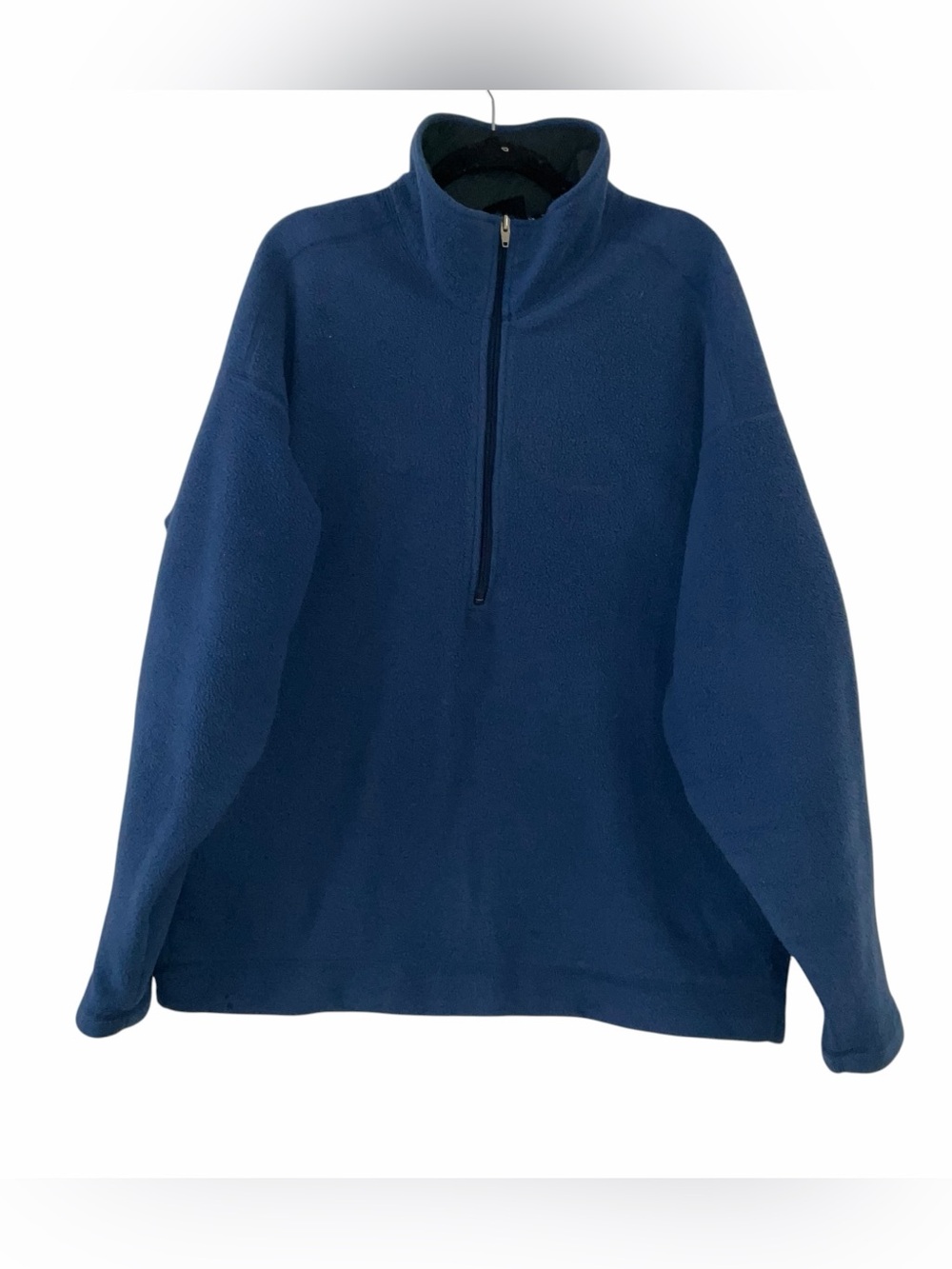 Patagonia Fleece Pullover Blue Quarter Zip Jacket Men’s XXL Made in USA